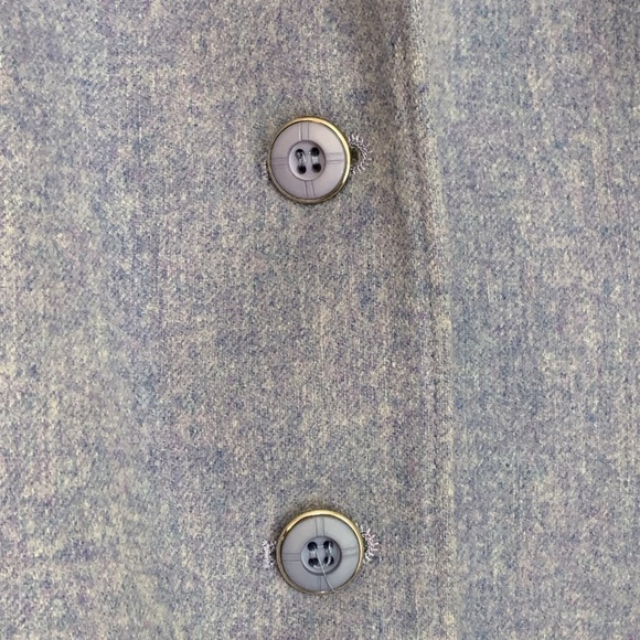 Pendleton | Vintage 100% Wool Tweed Lavender Pure Virgin Wool Blazer Jacket S/M - Picture 12 of 17